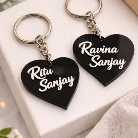 Name Keychain 2 pcs K01